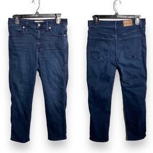 MADEWELL Stovepipe Jeans High Rise Slim Straight